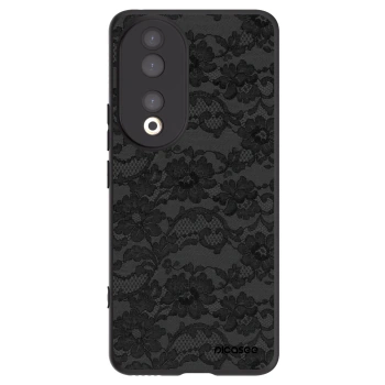 Picasee fekete szilikon tok az alábbi mobiltelefonokra Honor 90 5G - Dark Elegance