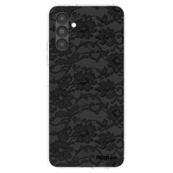 Picasee átlátszó szilikon tok az alábbi mobiltelefonokra Samsung Galaxy A04s A047F - Dark Elegance