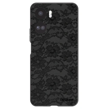 Picasee fekete szilikon tok az alábbi mobiltelefonokra Honor 90 Lite 5G - Dark Elegance
