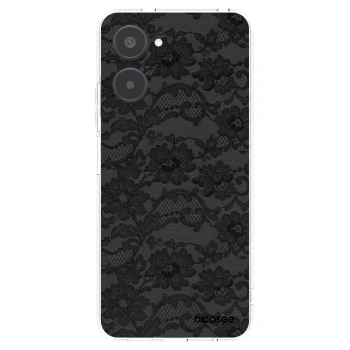 Picasee átlátszó szilikon tok az alábbi mobiltelefonokra Realme 10 4G - Dark Elegance