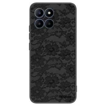 Picasee fekete szilikon tok az alábbi mobiltelefonokra Honor 70 Lite - Dark Elegance