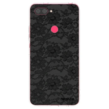 Picasee átlátszó szilikon tok az alábbi mobiltelefonokra Xiaomi Mi 8 Lite - Dark Elegance