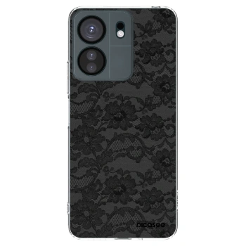 Picasee átlátszó szilikon tok az alábbi mobiltelefonokra Xiaomi Redmi 13C 4G - Dark Elegance