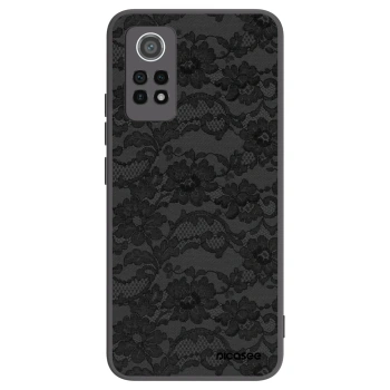 Picasee fekete szilikon tok az alábbi mobiltelefonokra Xiaomi Redmi Note 12 Pro 4G - Dark Elegance
