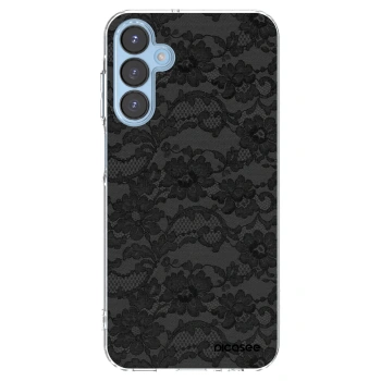 Picasee átlátszó szilikon tok az alábbi mobiltelefonokra Samsung Galaxy A15 A156B 5G - Dark Elegance