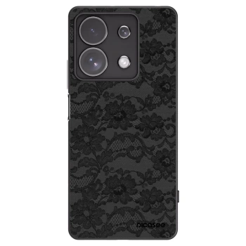 Picasee fekete szilikon tok az alábbi mobiltelefonokra Xiaomi Redmi Note 13 Pro 4G - Dark Elegance