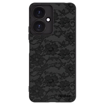 Picasee fekete szilikon tok az alábbi mobiltelefonokra Xiaomi Redmi 13C 5G - Dark Elegance