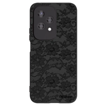 Picasee fekete szilikon tok az alábbi mobiltelefonokra Honor 200 Lite - Dark Elegance