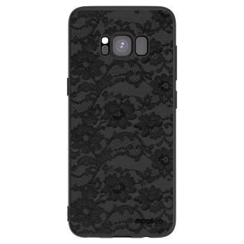 Picasee fekete szilikon tok az alábbi mobiltelefonokra Samsung Galaxy S8 G950F - Dark Elegance