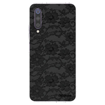 Picasee átlátszó szilikon tok az alábbi mobiltelefonokra Xiaomi Mi 9 - Dark Elegance