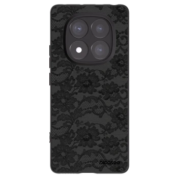 Picasee fekete szilikon tok az alábbi mobiltelefonokra Xiaomi Redmi Note 14 Pro+ 5G - Dark Elegance