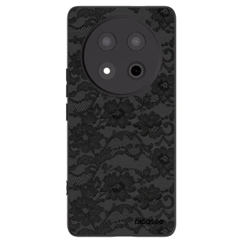 Picasee fekete szilikon tok az alábbi mobiltelefonokra Honor Magic7 Lite 5G - Dark Elegance