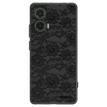 Picasee fekete szilikon tok az alábbi mobiltelefonokra Motorola Moto G35 5G - Dark Elegance
