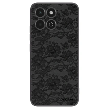 Picasee fekete szilikon tok az alábbi mobiltelefonokra Honor 200 Smart 5G - Dark Elegance