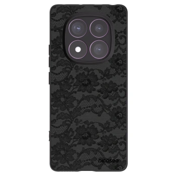 Picasee fekete szilikon tok az alábbi mobiltelefonokra Xiaomi Redmi Note 14 Pro 4G - Dark Elegance