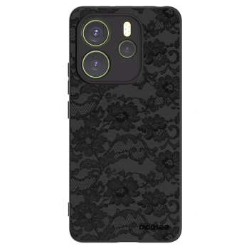 Picasee fekete szilikon tok az alábbi mobiltelefonokra Xiaomi Redmi Note 14 4G - Dark Elegance
