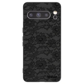 Picasee fekete szilikon tok az alábbi mobiltelefonokra Google Pixel 8 Pro - Dark Elegance