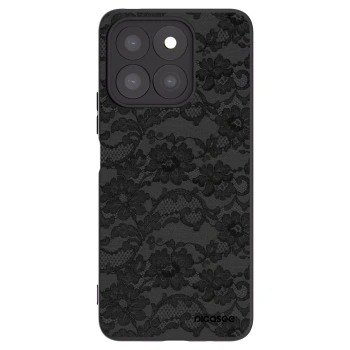 Picasee fekete szilikon tok az alábbi mobiltelefonokra Honor X8c - Dark Elegance