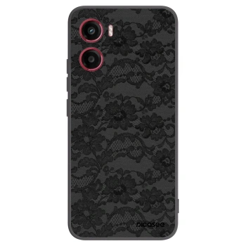 Picasee fekete szilikon tok az alábbi mobiltelefonokra Motorola Moto G05 - Dark Elegance