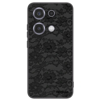 Picasee fekete szilikon tok az alábbi mobiltelefonokra Xiaomi Redmi Note 14S - Dark Elegance