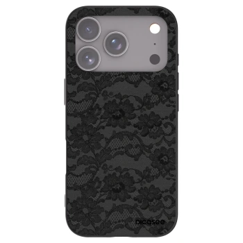 Picasee fekete szilikon tok az alábbi mobiltelefonokra Apple iPhone 17 Pro - Dark Elegance