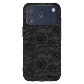 Picasee átlátszó szilikon tok az alábbi mobiltelefonokra Apple iPhone 17 Pro - Dark Elegance