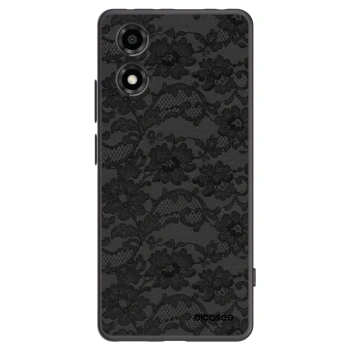 Picasee fekete szilikon tok az alábbi mobiltelefonokra Motorola Moto E14 - Dark Elegance