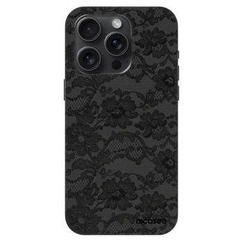 Szilikon tok erre a típusra Apple iPhone 15 Pro - Dark Elegance
