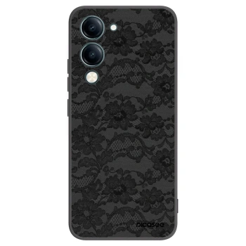 Picasee fekete szilikon tok az alábbi mobiltelefonokra Vivo Y29s 5G - Dark Elegance
