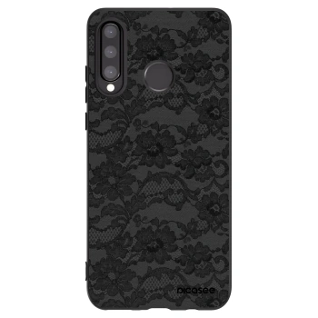 Picasee fekete szilikon tok az alábbi mobiltelefonokra Huawei P30 Lite - Dark Elegance