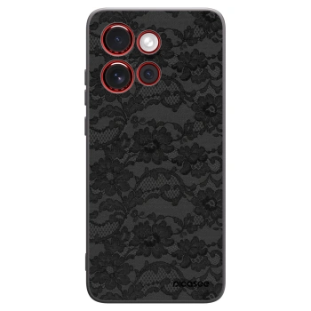 Picasee fekete szilikon tok az alábbi mobiltelefonokra Motorola Edge 60 Neo 5G - Dark Elegance