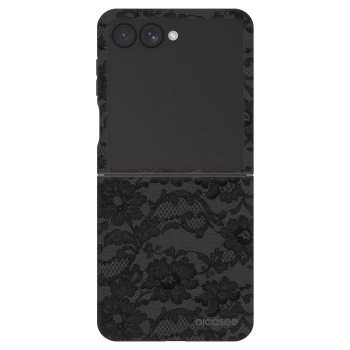 Szilikon tok erre a típusra Samsung Galaxy Z Flip7 5G - Dark Elegance
