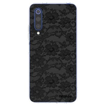 Picasee átlátszó szilikon tok az alábbi mobiltelefonokra Xiaomi Mi 9 SE - Dark Elegance