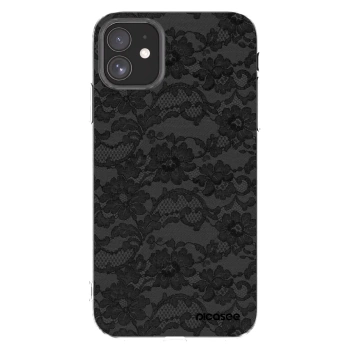 Picasee átlátszó szilikon tok az alábbi mobiltelefonokra Apple iPhone 11 - Dark Elegance