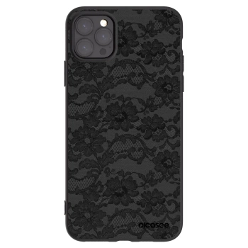 Picasee fekete szilikon tok az alábbi mobiltelefonokra Apple iPhone 11 Pro Max - Dark Elegance