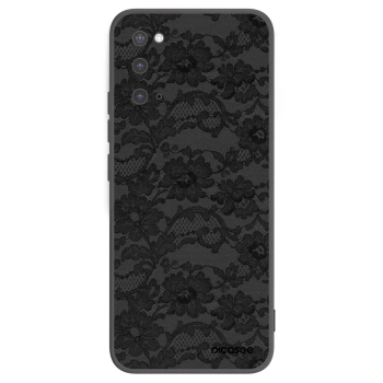 Picasee fekete szilikon tok az alábbi mobiltelefonokra Samsung Galaxy S20 G980F - Dark Elegance