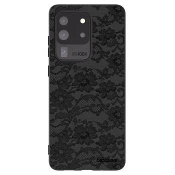 Picasee fekete szilikon tok az alábbi mobiltelefonokra Samsung Galaxy S20 Ultra 5G G988F - Dark Elegance