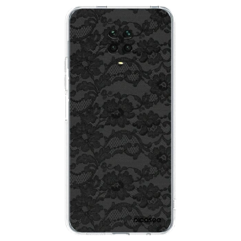 Picasee átlátszó szilikon tok az alábbi mobiltelefonokra Xiaomi Redmi Note 9S - Dark Elegance