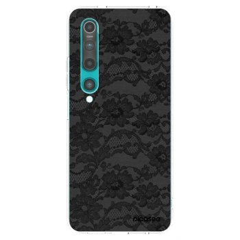 Picasee átlátszó szilikon tok az alábbi mobiltelefonokra Xiaomi Mi 10 - Dark Elegance