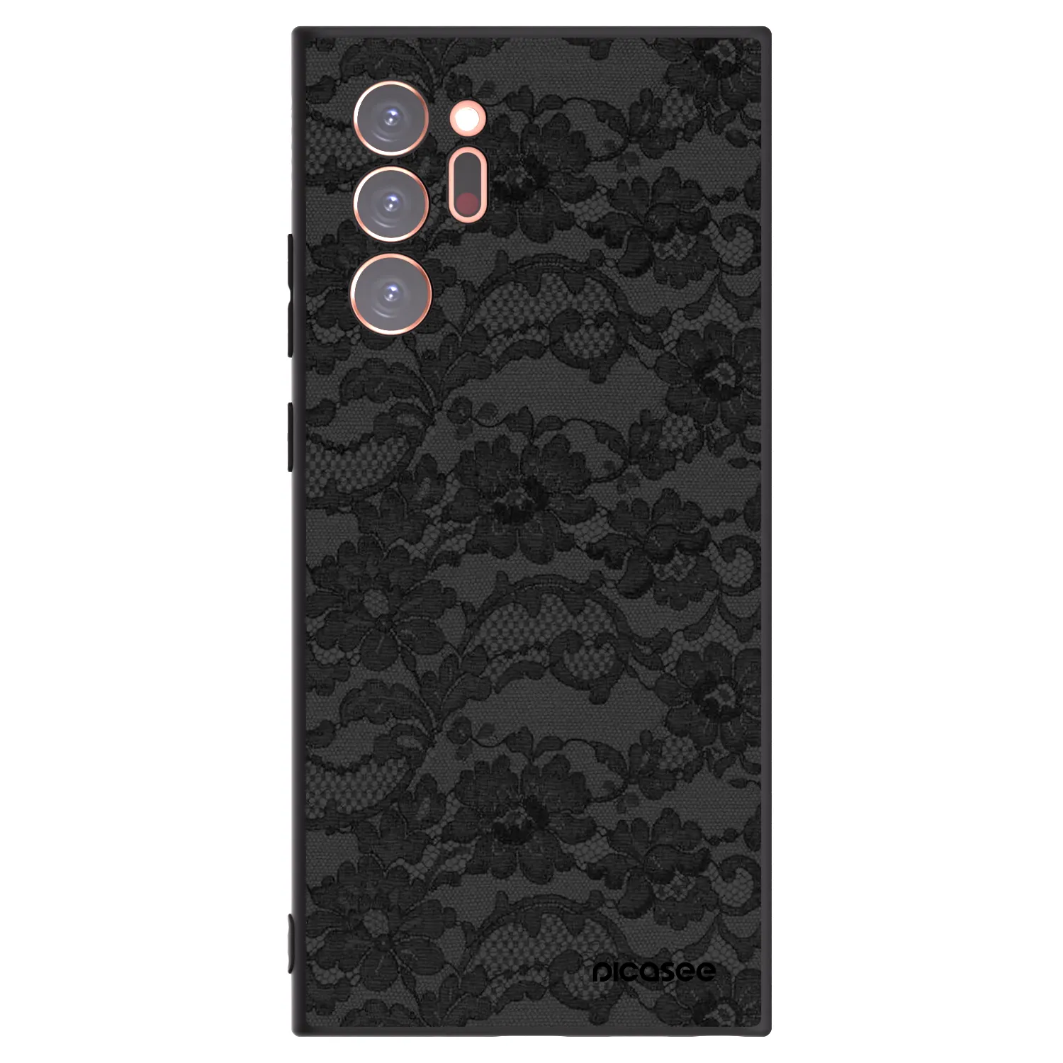 Picasee fekete szilikon tok az alábbi mobiltelefonokra Samsung Galaxy Note 20 Ultra - Dark Elegance
