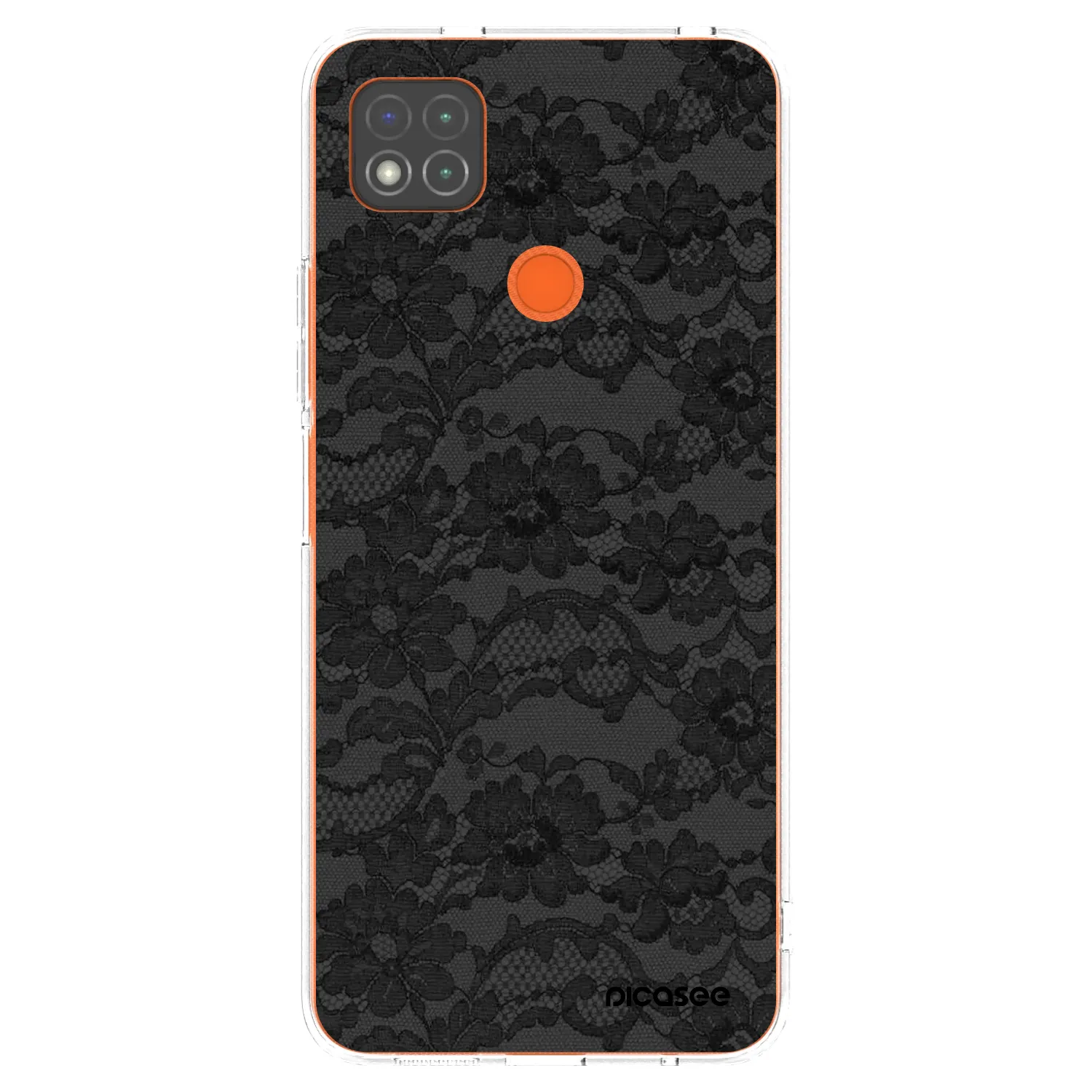 Picasee átlátszó szilikon tok az alábbi mobiltelefonokra Xiaomi Redmi 9C - Dark Elegance