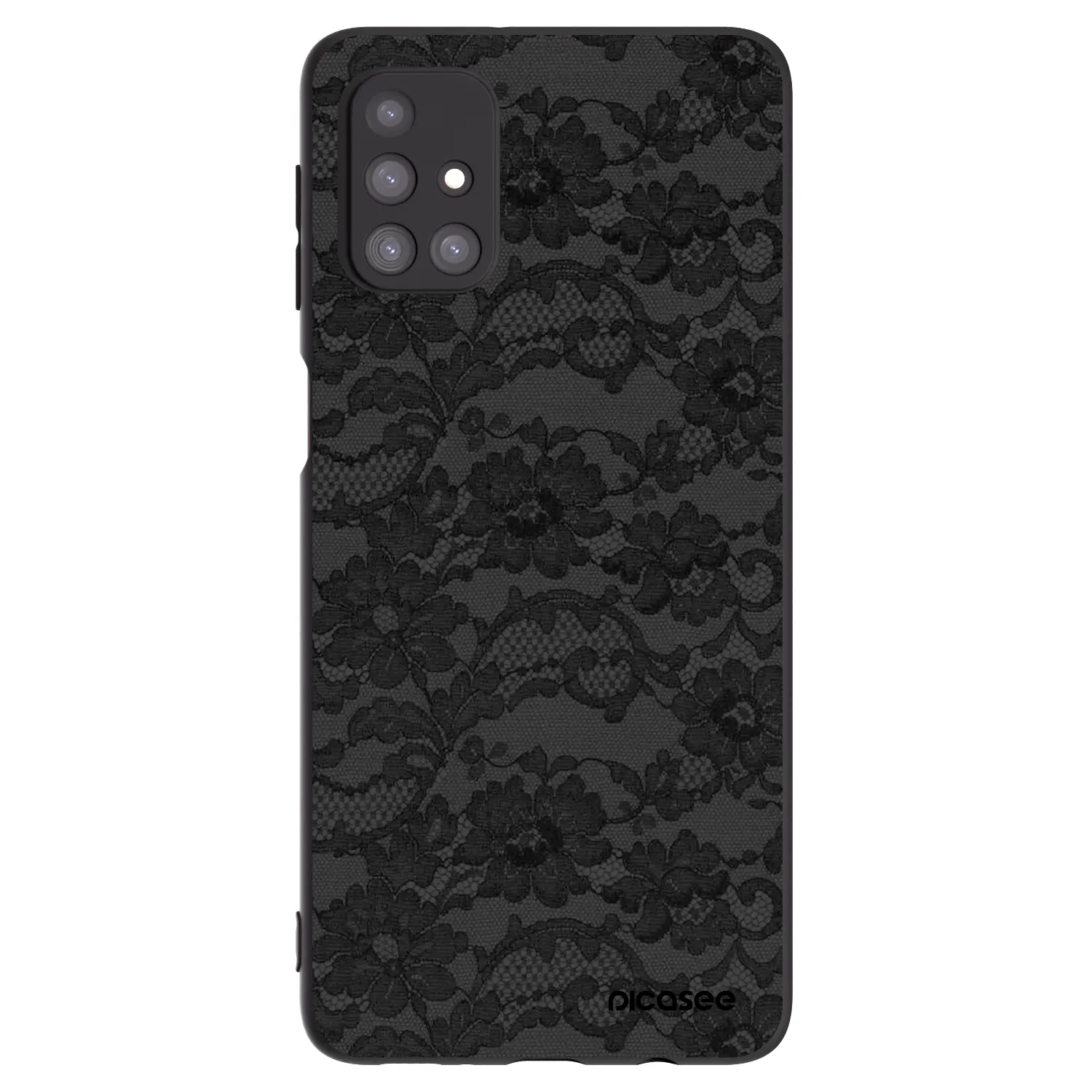 Picasee fekete szilikon tok az alábbi mobiltelefonokra Samsung Galaxy M31s - Dark Elegance