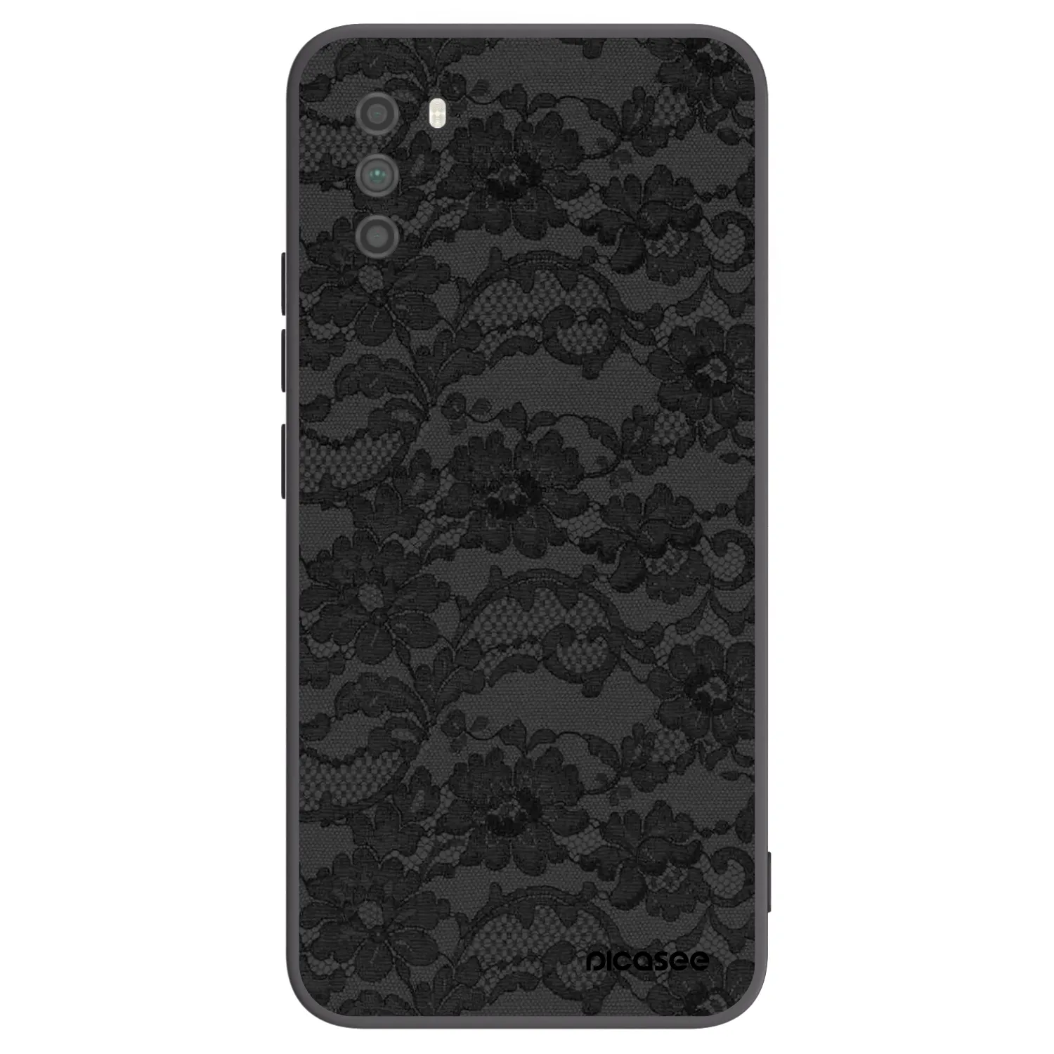 Picasee fekete szilikon tok az alábbi mobiltelefonokra Xiaomi Poco M3 - Dark Elegance