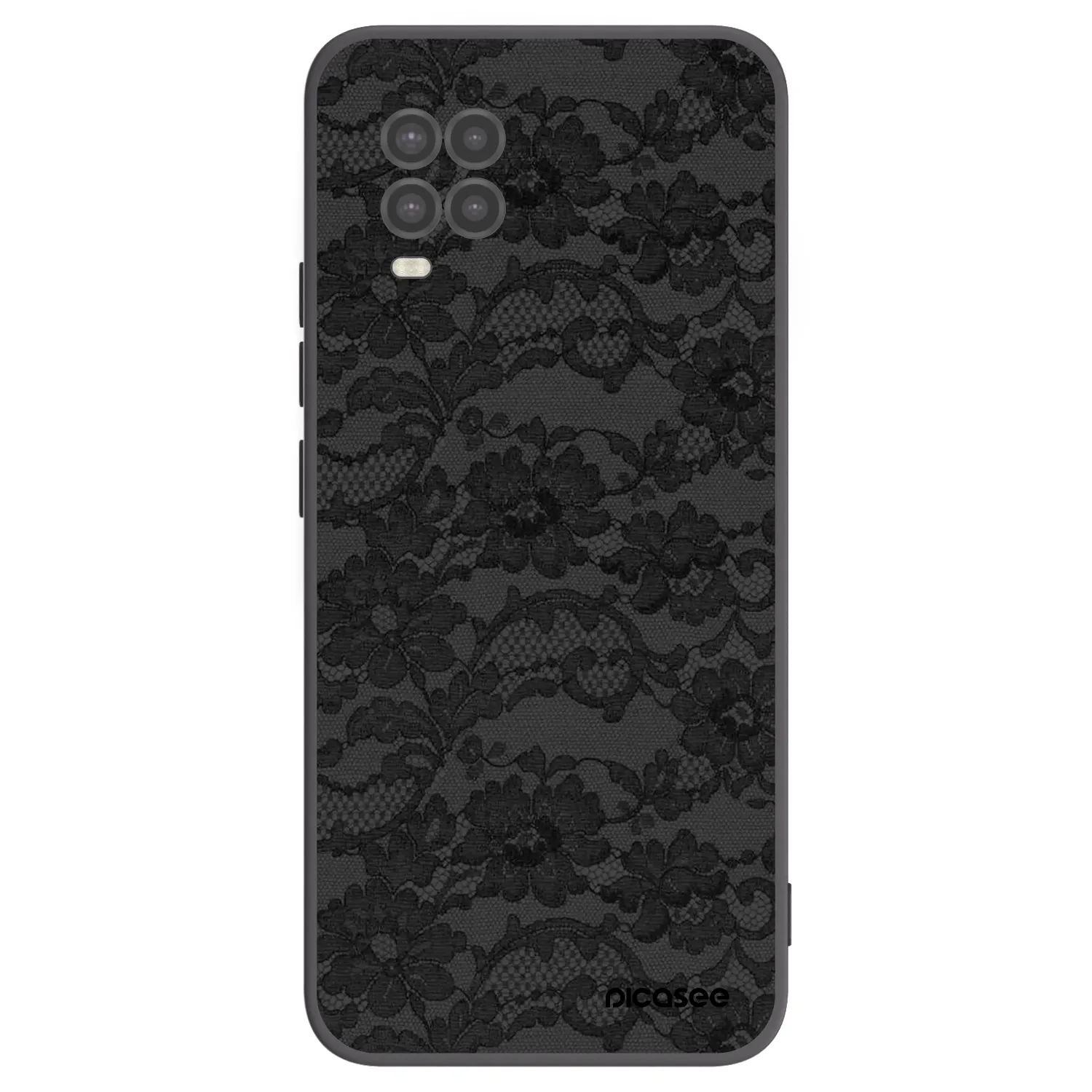 Picasee fekete szilikon tok az alábbi mobiltelefonokra Xiaomi Mi 10 Lite - Dark Elegance