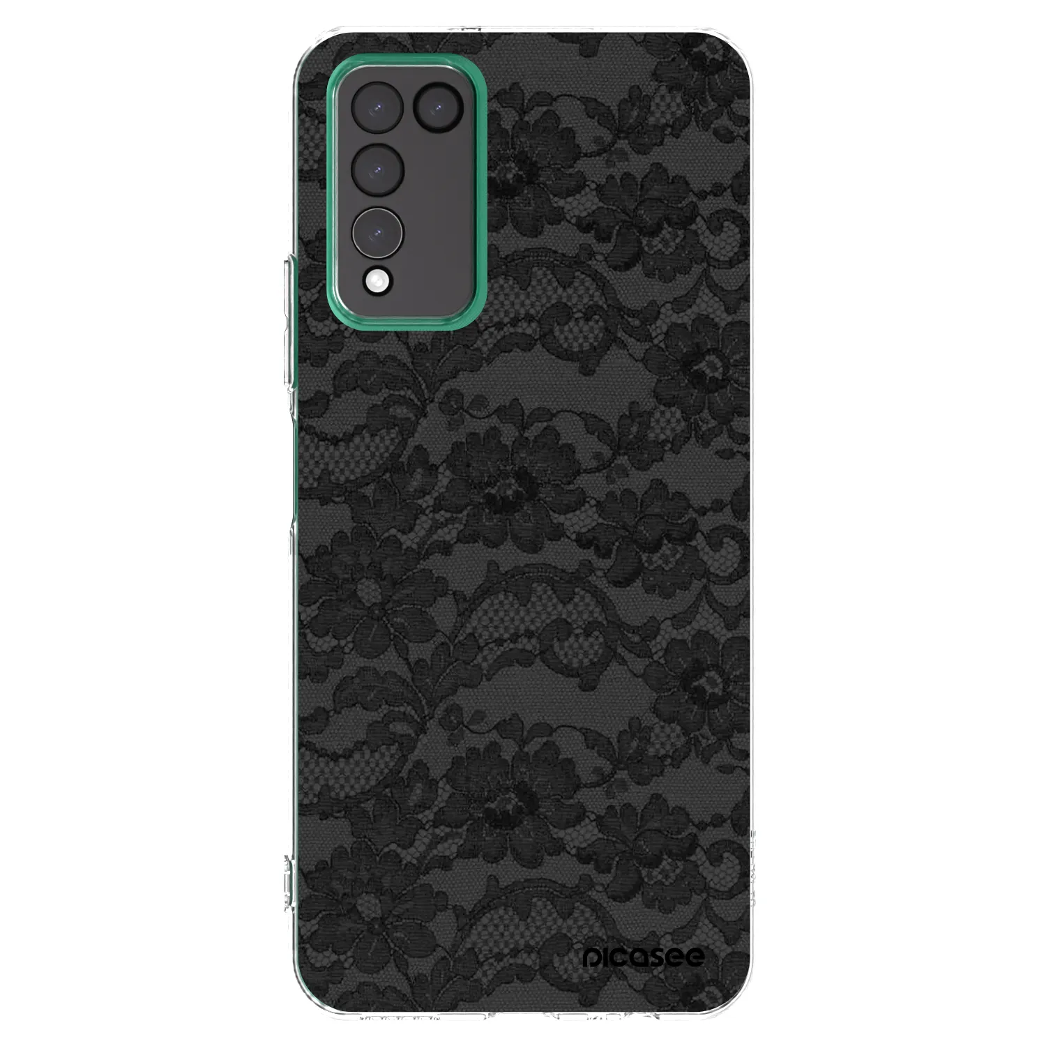 Picasee átlátszó szilikon tok az alábbi mobiltelefonokra Honor 10X Lite - Dark Elegance