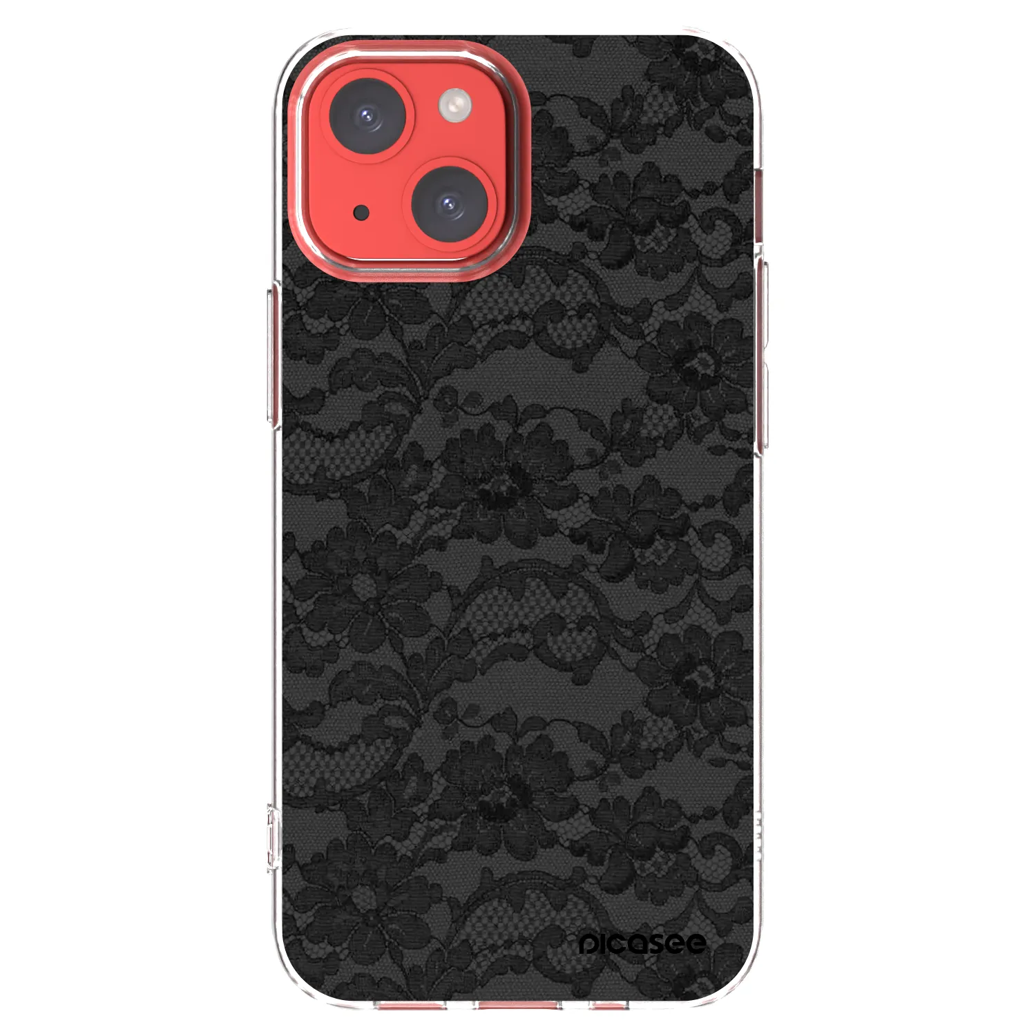 Picasee átlátszó szilikon tok az alábbi mobiltelefonokra Apple iPhone 13 mini - Dark Elegance
