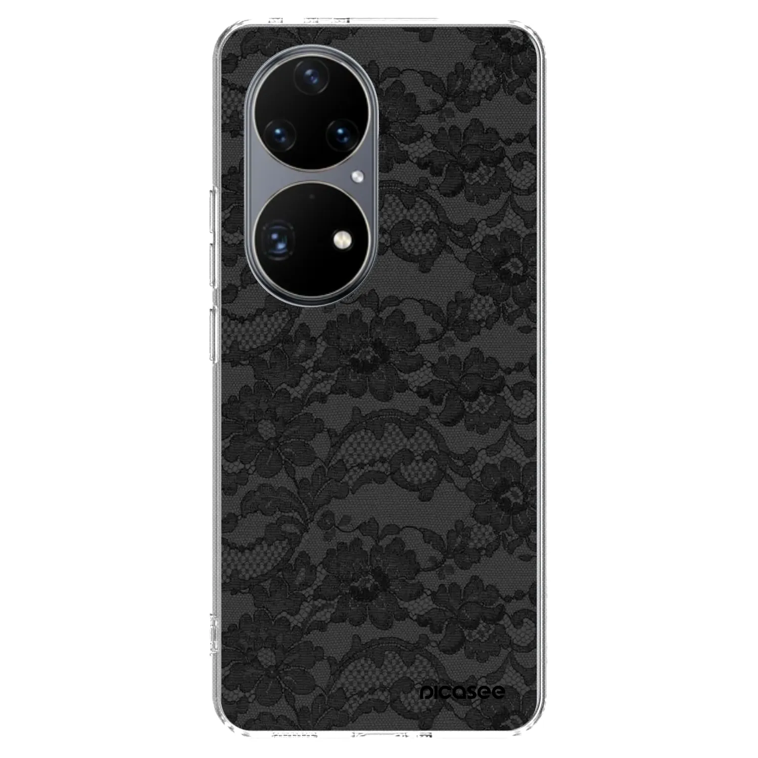 Picasee átlátszó szilikon tok az alábbi mobiltelefonokra Huawei P50 - Dark Elegance