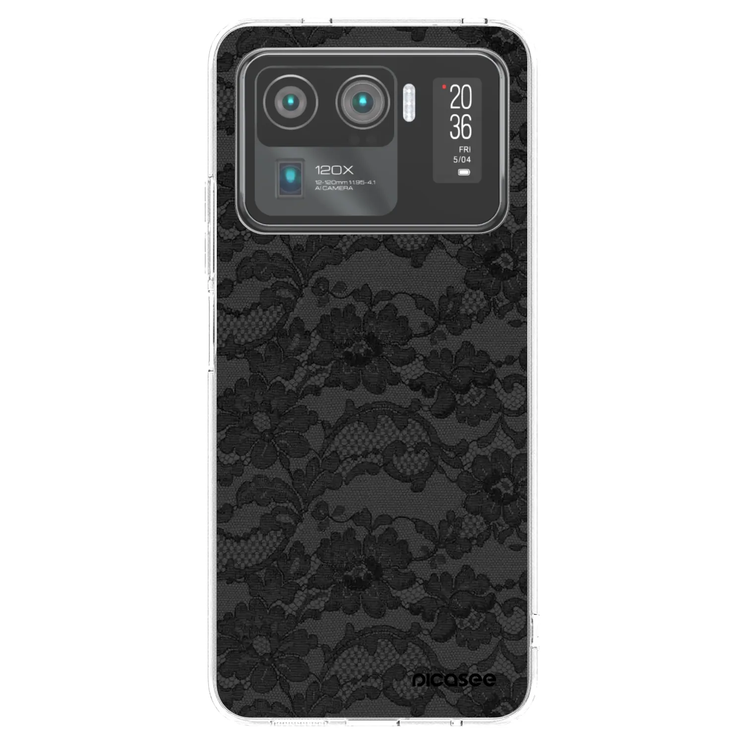 Picasee átlátszó szilikon tok az alábbi mobiltelefonokra Xiaomi Mi 11 Ultra - Dark Elegance