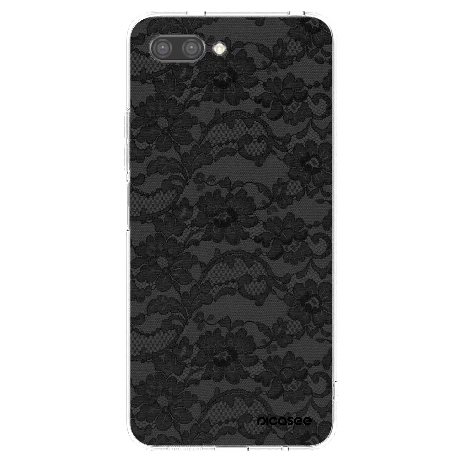 Picasee átlátszó szilikon tok az alábbi mobiltelefonokra Honor 10 - Dark Elegance