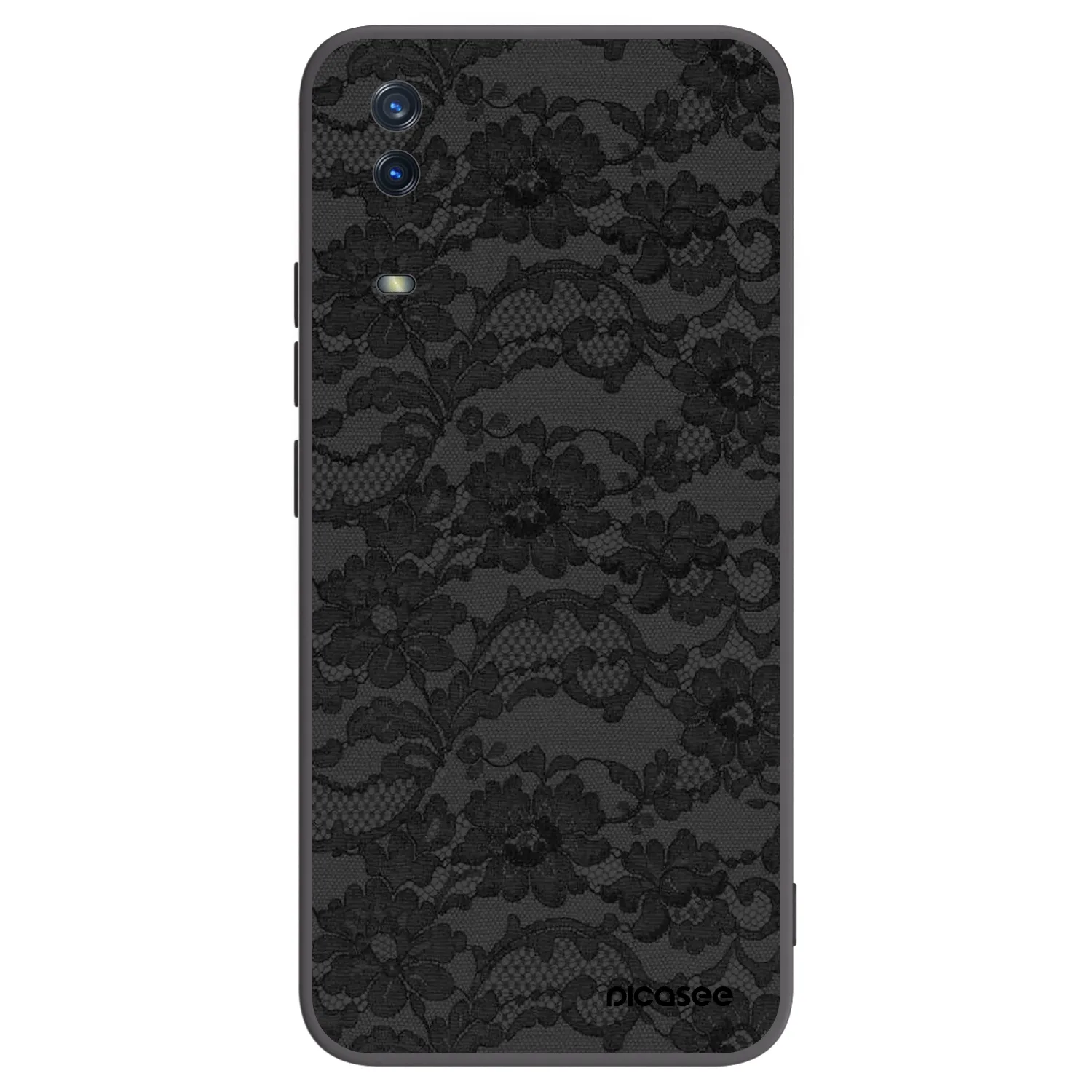 Picasee fekete szilikon tok az alábbi mobiltelefonokra Vivo Y11s - Dark Elegance